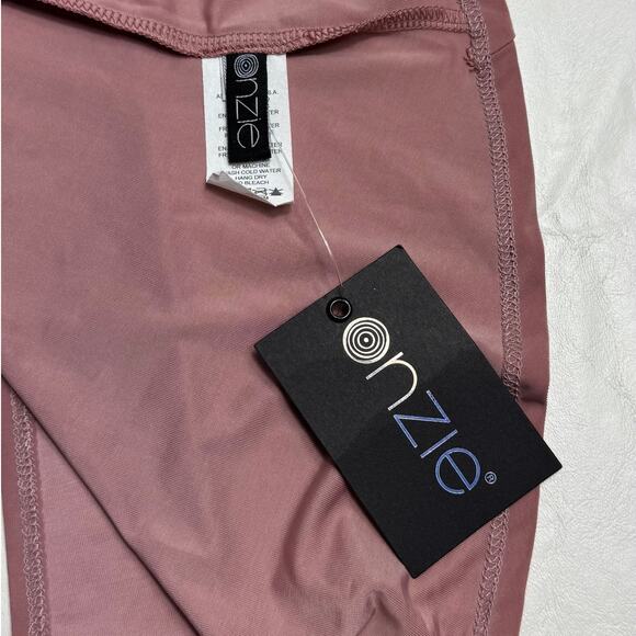 New Onzie Tie Back Tank in Pink One Size - Picture 6 of 11